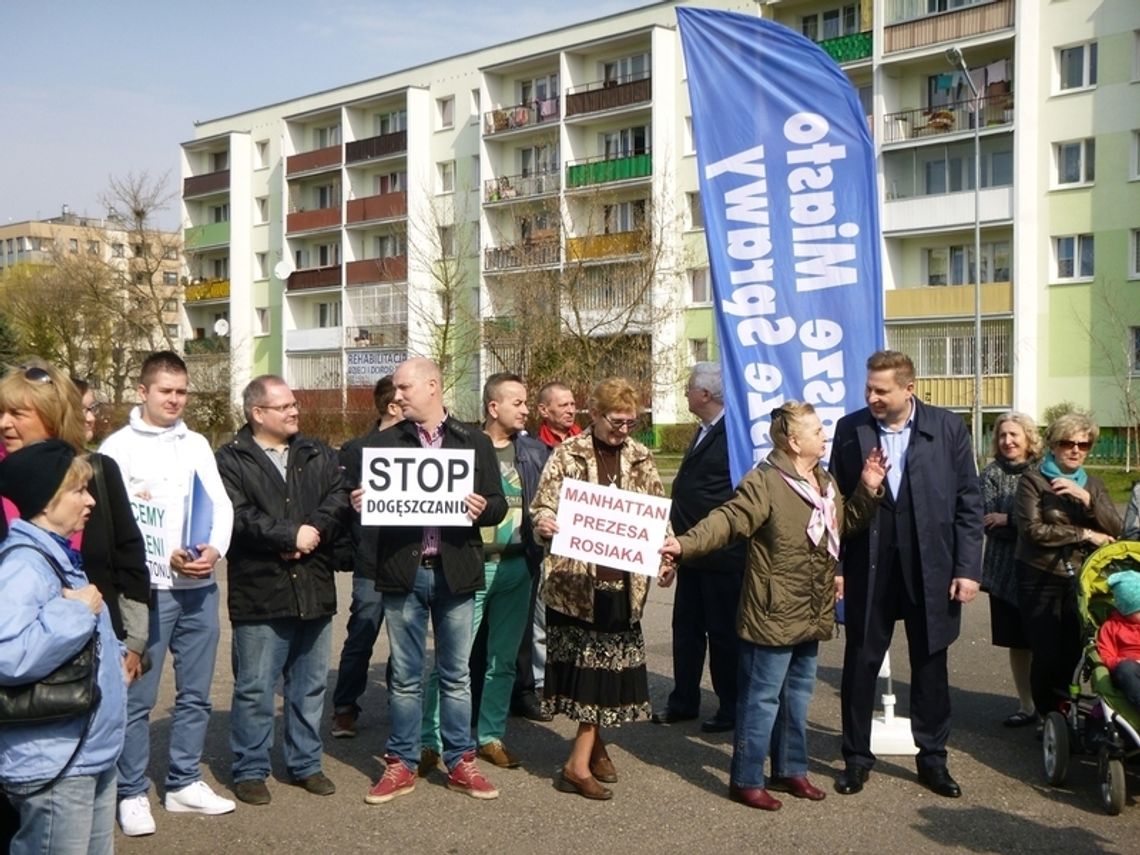 LEGIONOWO. Czy prezes Rosiak przestraszył się mieszkańców?
