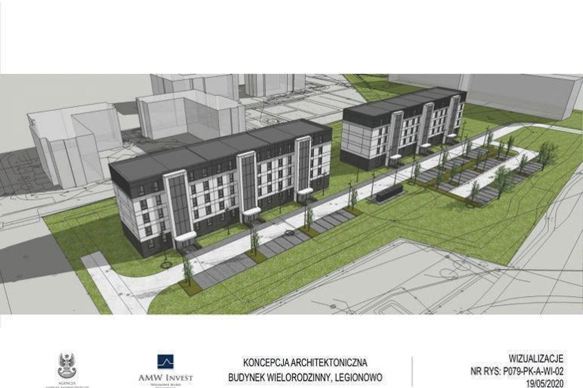 LEGIONOWO. Dwa nowe 5-piętrowe bloki na Piaskach zbuduje... wojsko!