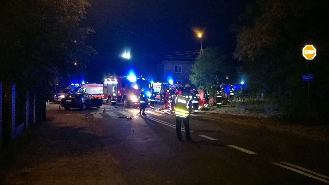 LEGIONOWO. Groźny wypadek na Batorego LEGIONOWO. Groźny wypadek na Batorego
