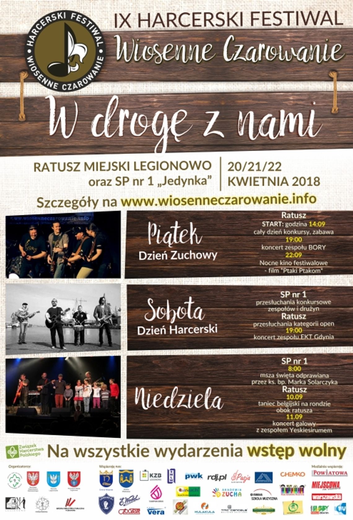 LEGIONOWO. IX Harcerski Festiwial - Wiosenne czarowanie