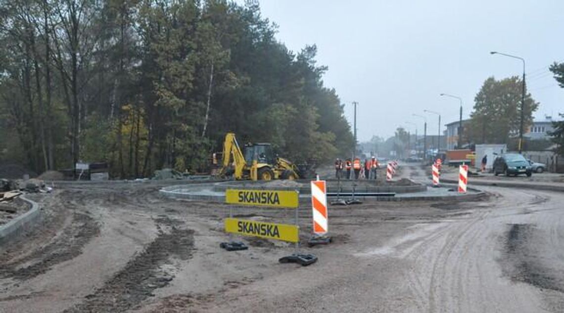 LEGIONOWO. Jagiellońska przy Barskiej zamknięta LEGIONOWO. Jagiellońska przy Barskiej zamknięta