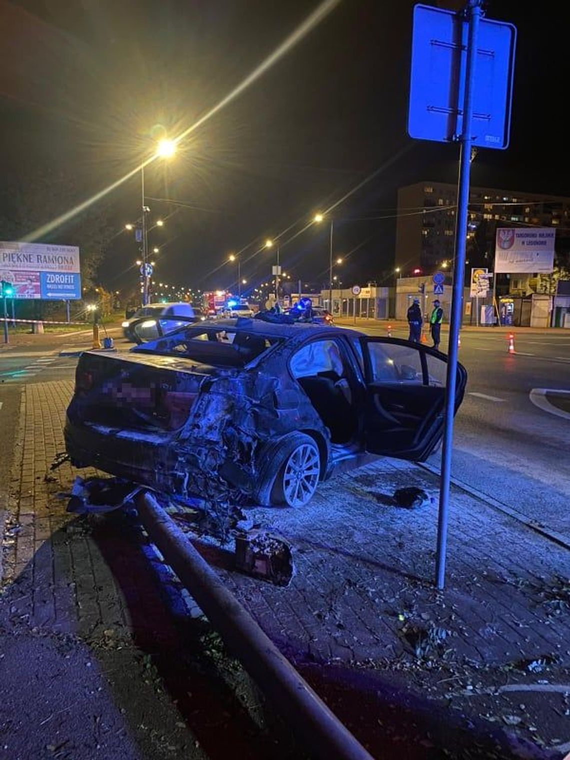 LEGIONOWO. Jechali na interwencję, zostali skasowani [GALERIA]