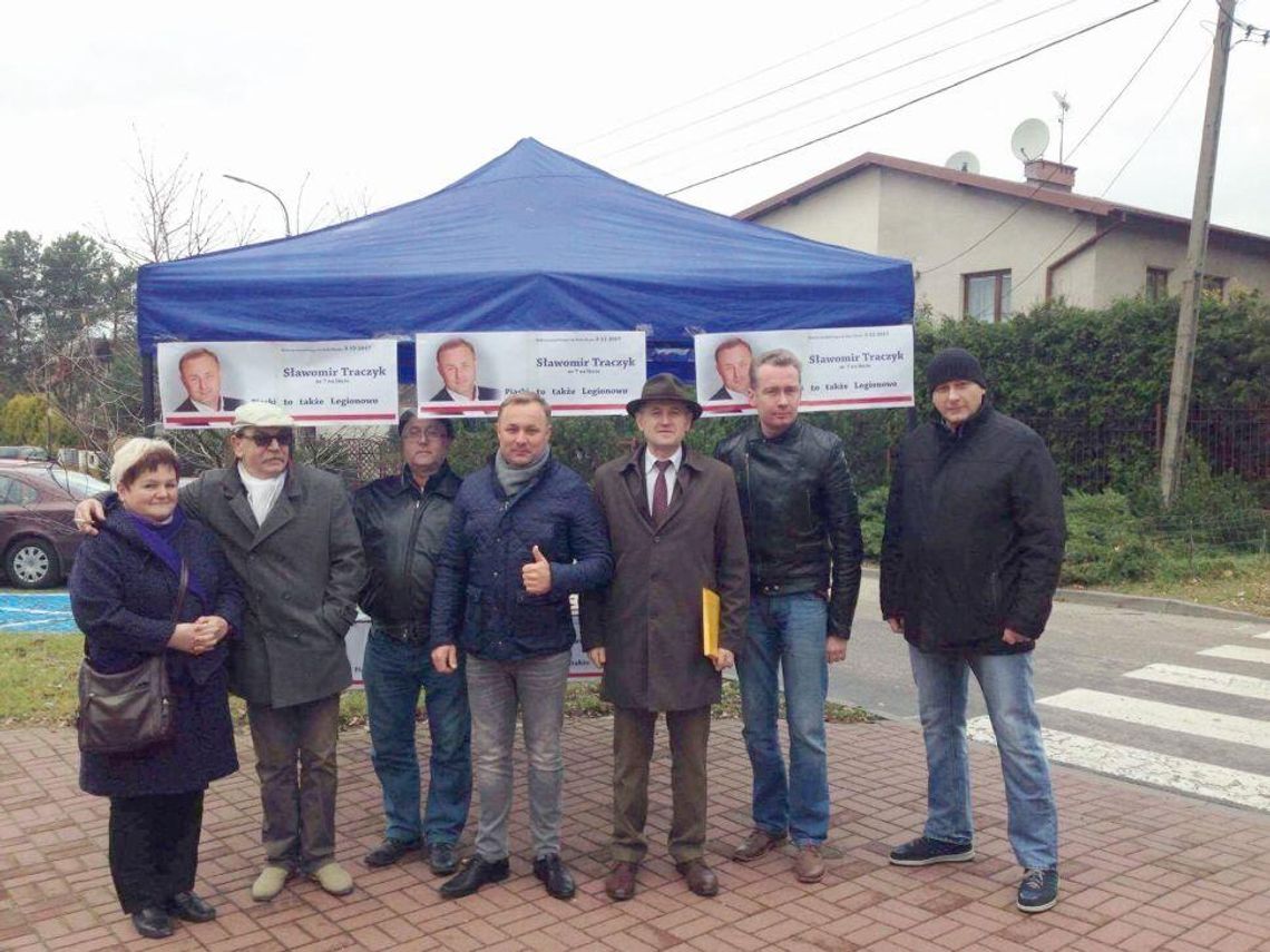 LEGIONOWO. Kandydat Sławomir Traczyk