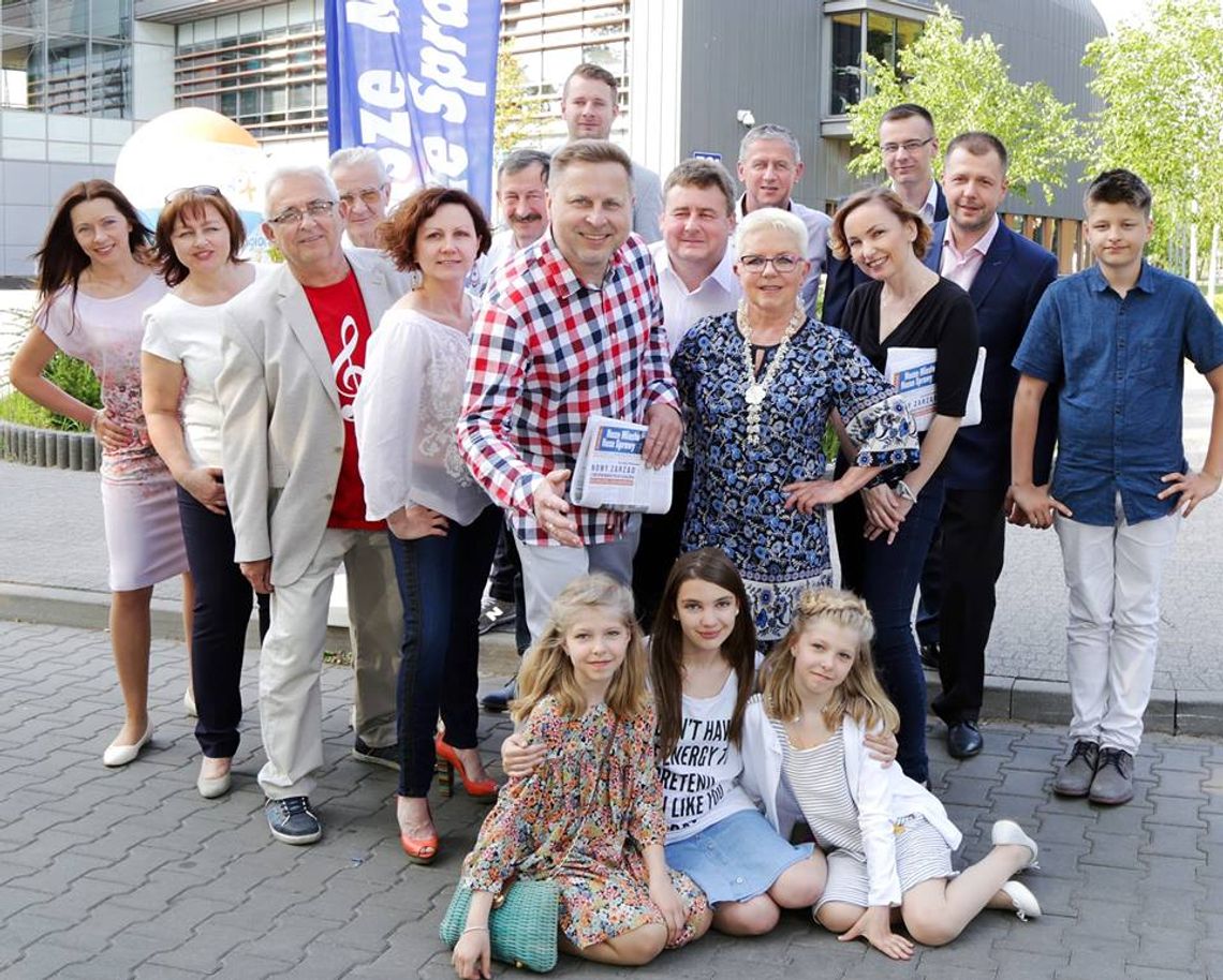 LEGIONOWO. Kiełbasiński zalazł im za skórę