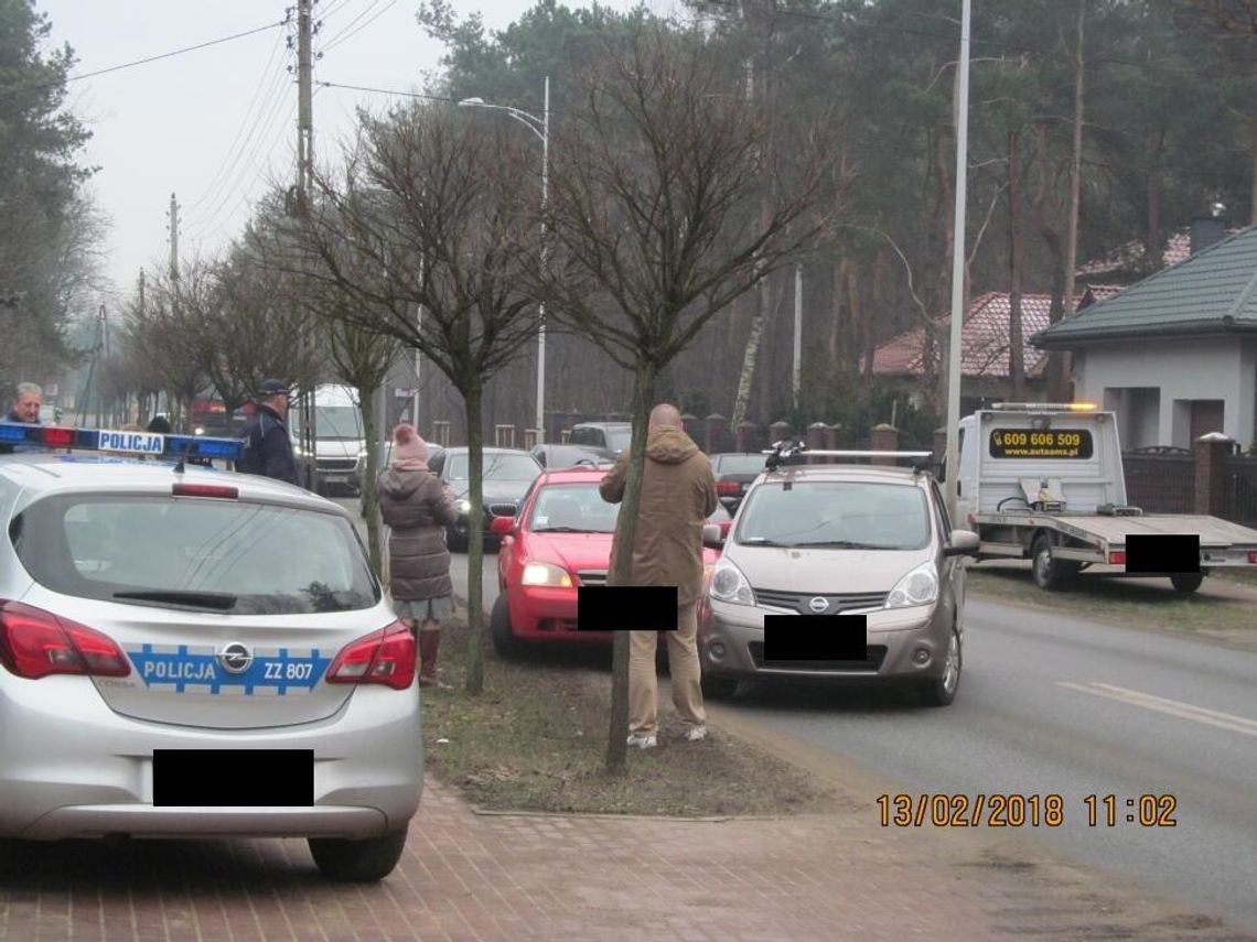 LEGIONOWO. Kolizja przy Al. Legionów