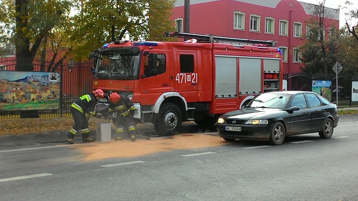 LEGIONOWO. Kolizja przy przychodni
