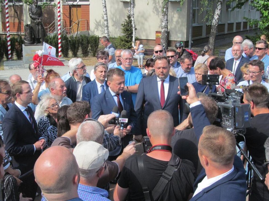 LEGIONOWO. Konferencja ministra Obrony Narodowej Mariusza Błaszczaka