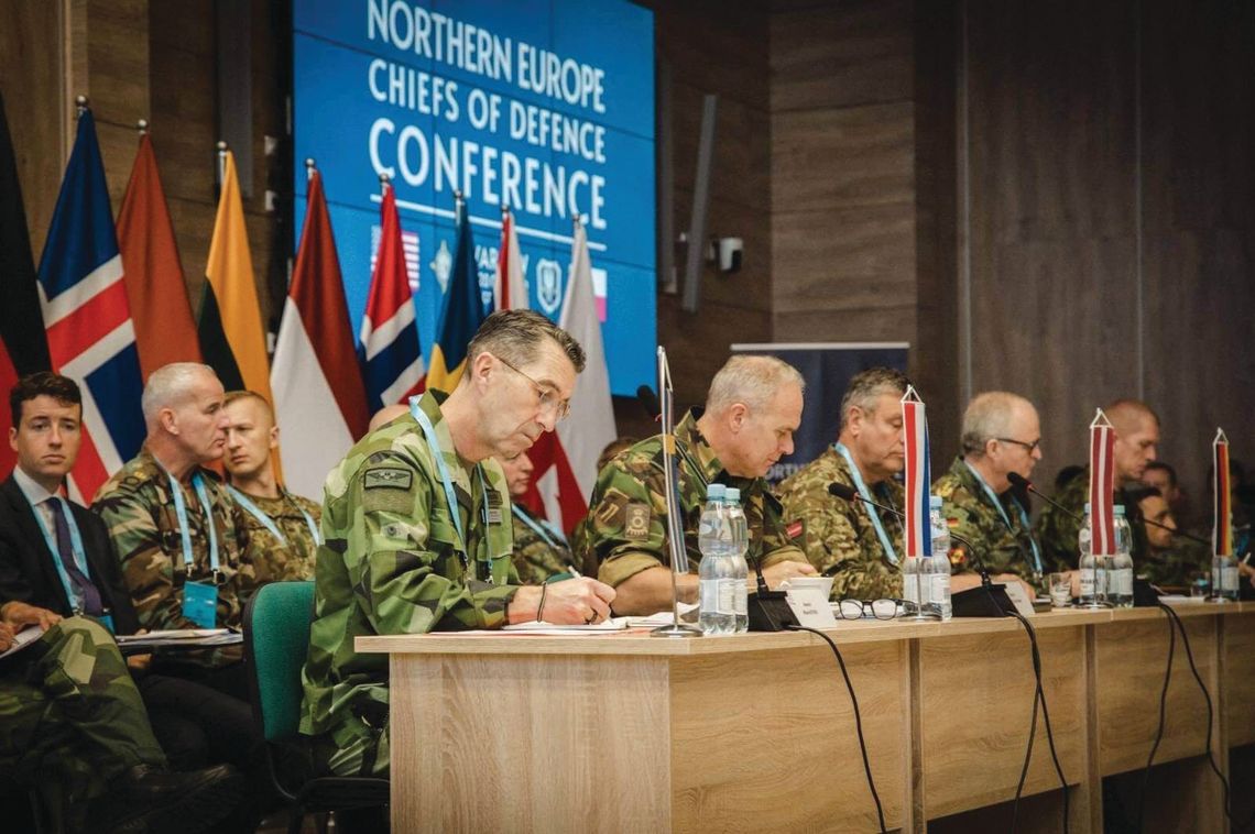 LEGIONOWO. Konferencja Szefów Obrony Państw Europy Północnej w Legionowie