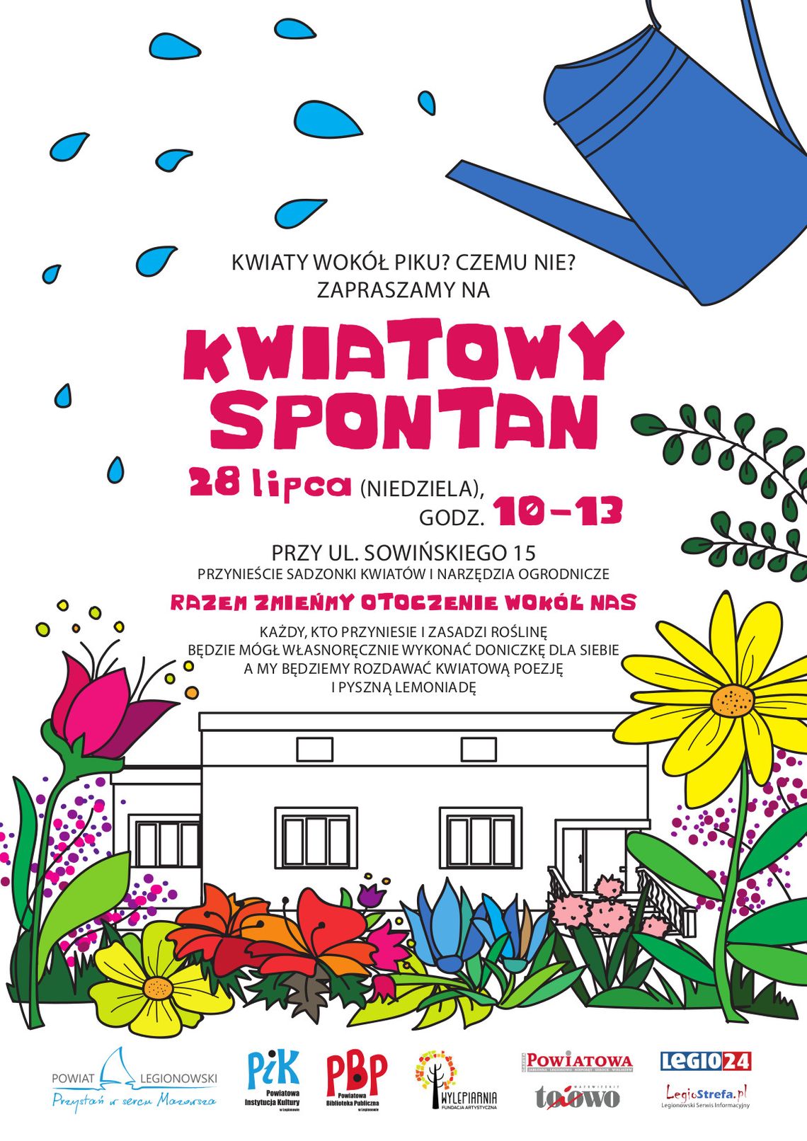 LEGIONOWO. Kwiatowy SPONTAN