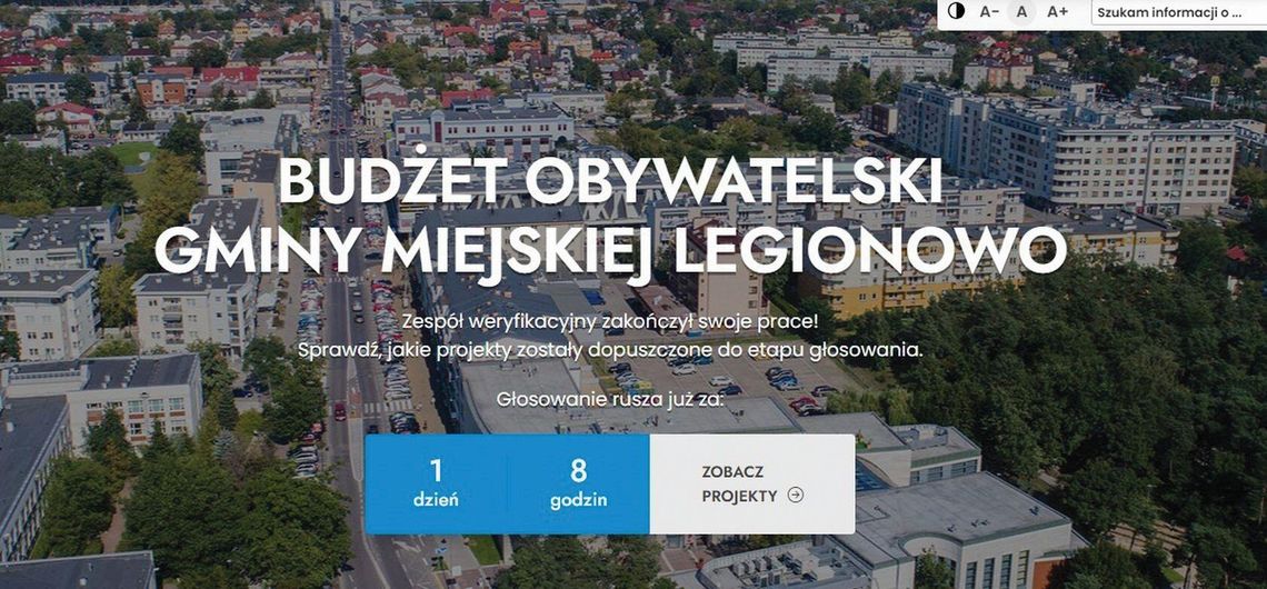 LEGIONOWO. Legionowski budżet obywatelski po raz trzeci
