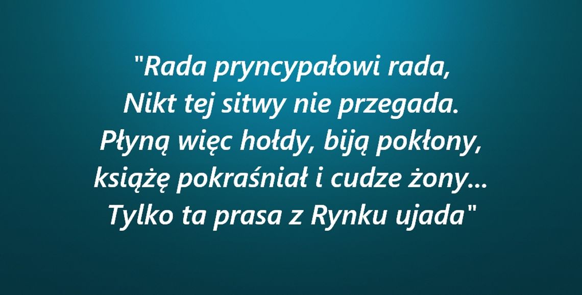 LEGIONOWO. Limeryki na koniec roku [Część I] - czyli minął rok w Legionowie