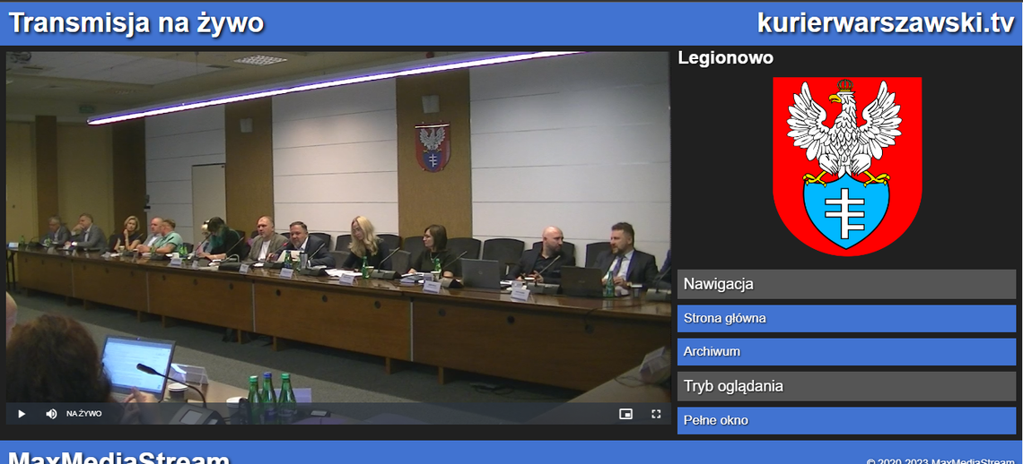 LEGIONOWO. LVI sesja Rady Miasta Legionowo [LINK DO TRANSMISJI]
