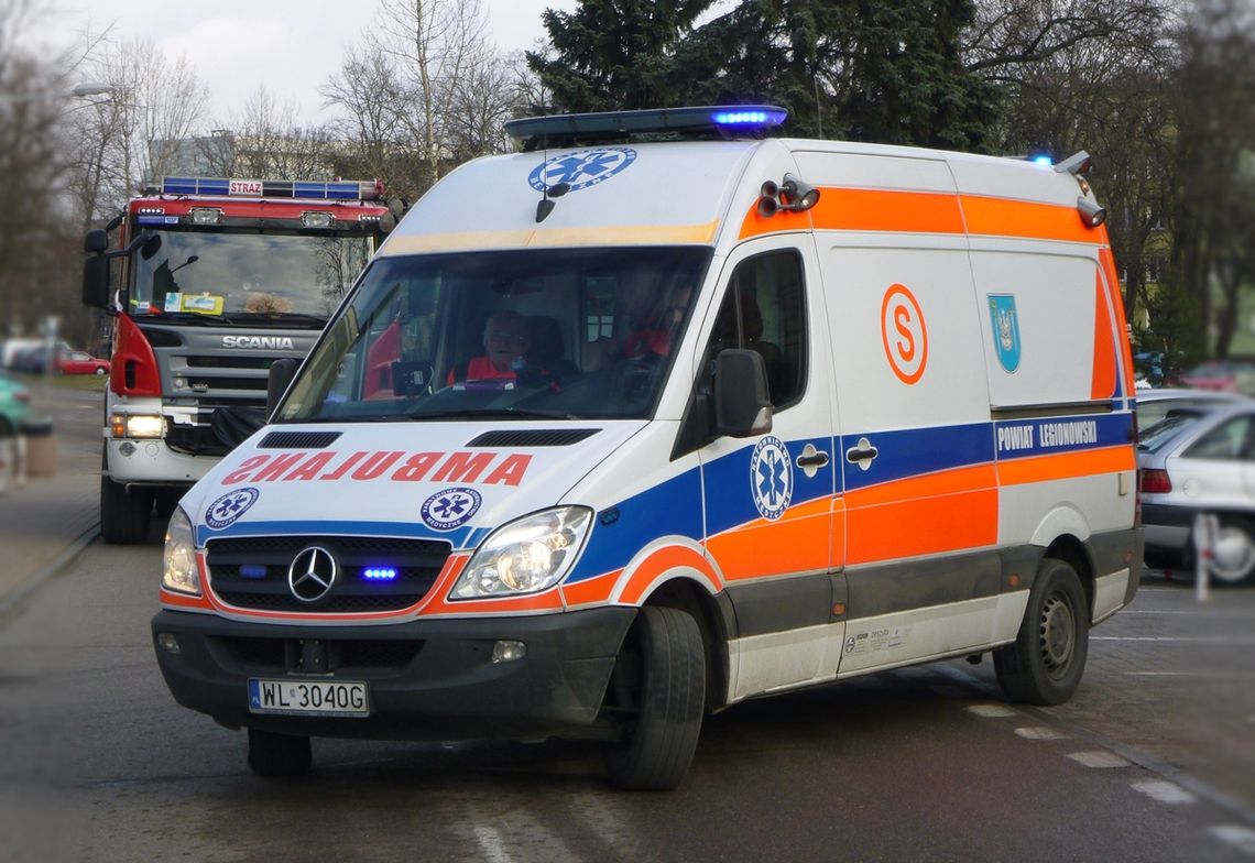 LEGIONOWO. Mini karambol przy CSP LEGIONOWO. Mini karambol przy CSP