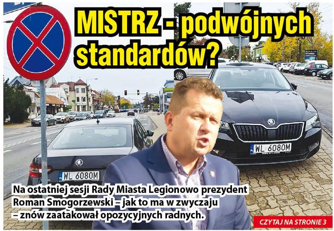 LEGIONOWO. MISTRZ - podwójnych standardów?