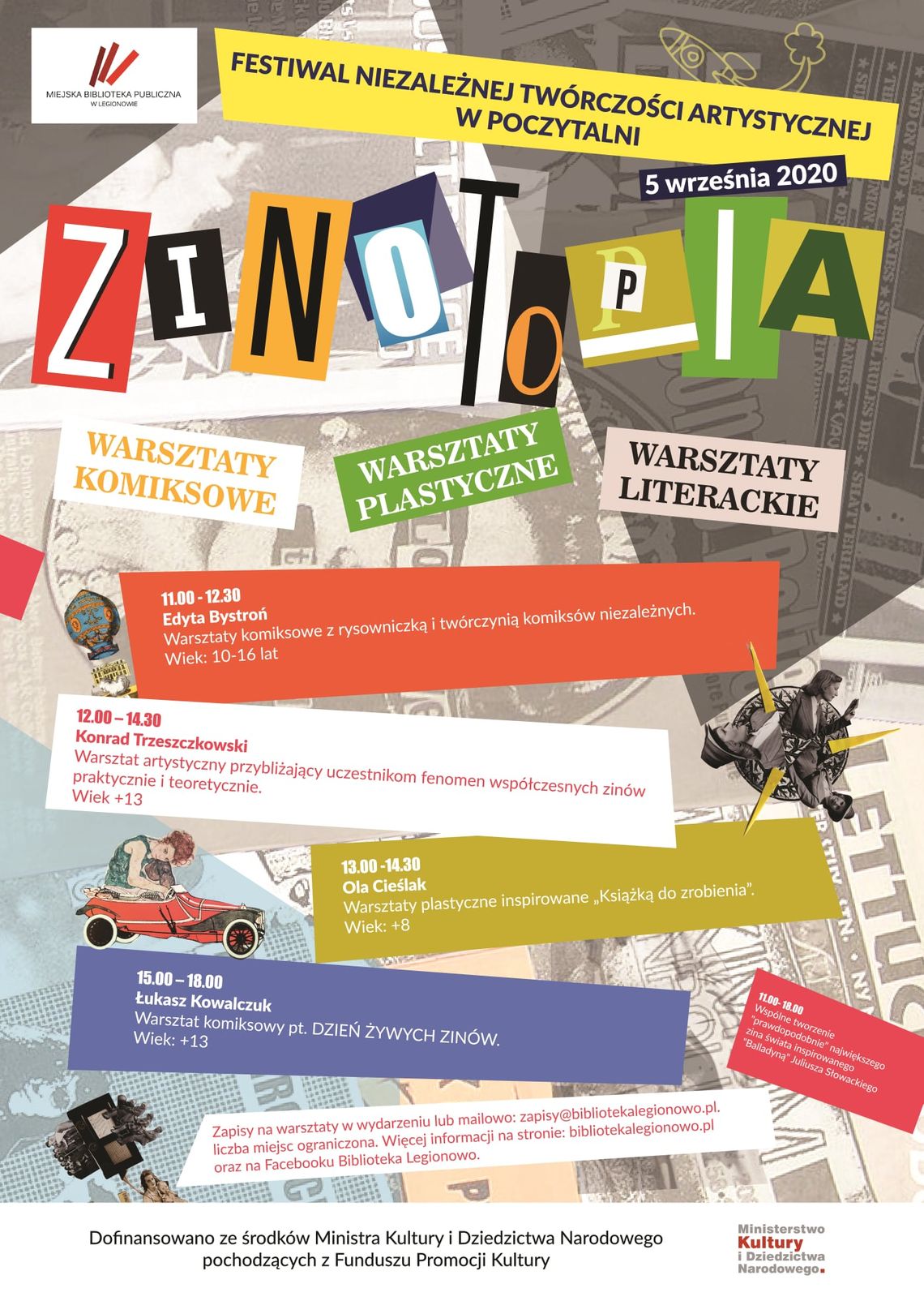 LEGIONOWO. „Największe stężenie zinów na jednym stoisku ever!” LEGIONOWO. „Największe stężenie zinów na jednym stoisku ever!”