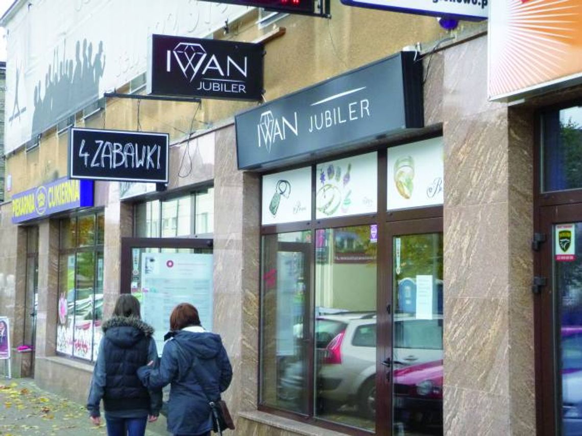 LEGIONOWO. Napadli na sklep jubilerski LEGIONOWO. Napadli na sklep jubilerski