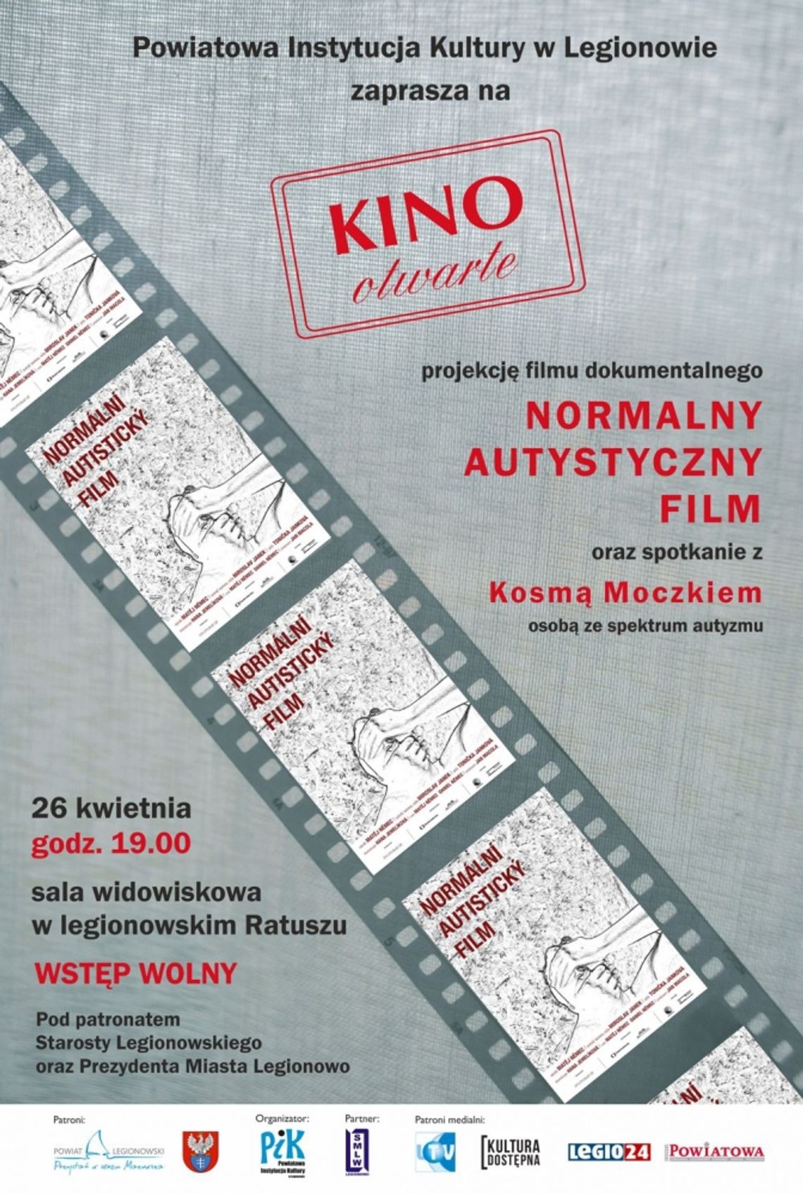 LEGIONOWO. Normalny autystyczny film" - KINO otwarte w legionowskim ratuszu LEGIONOWO. Normalny autystyczny film" - KINO otwarte w legionowskim ratuszu