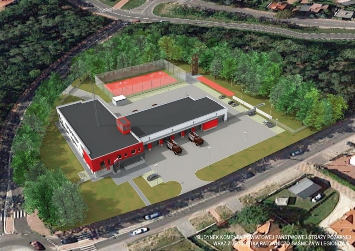 LEGIONOWO. Nowa siedziba straży pożarnej coraz bliżej LEGIONOWO. Nowa siedziba straży pożarnej coraz bliżej