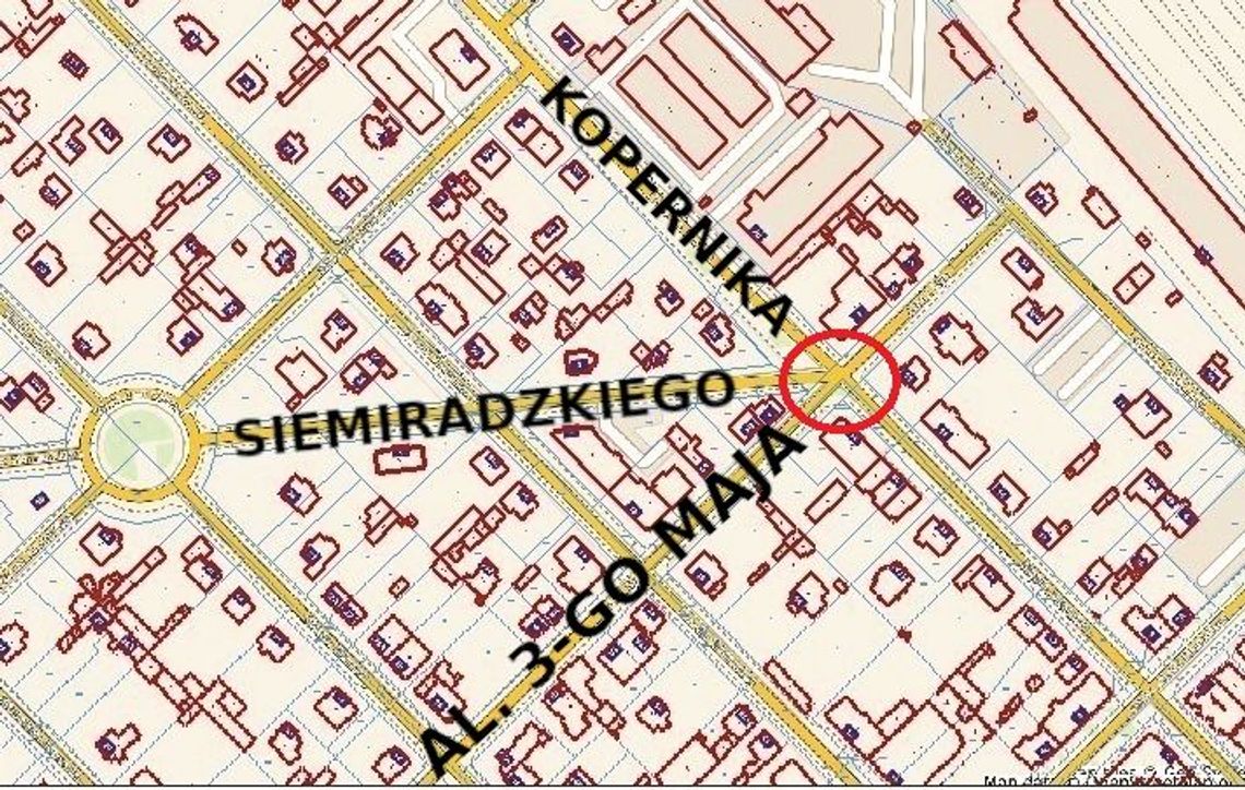 LEGIONOWO. Nowe rondo na skrzyżowaniu ulic: 3-ego Maja, Siemiradzkiego i Kopernika LEGIONOWO. Nowe rondo na skrzyżowaniu ulic: 3-ego Maja, Siemiradzkiego i Kopernika