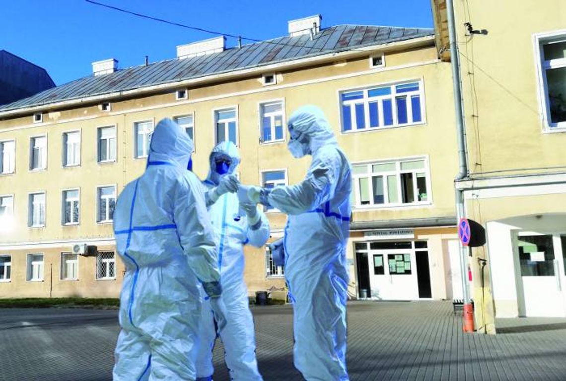 LEGIONOWO/NOWY DWÓR MAZ. Covidowy szpital w Nowym Dworze Maz.