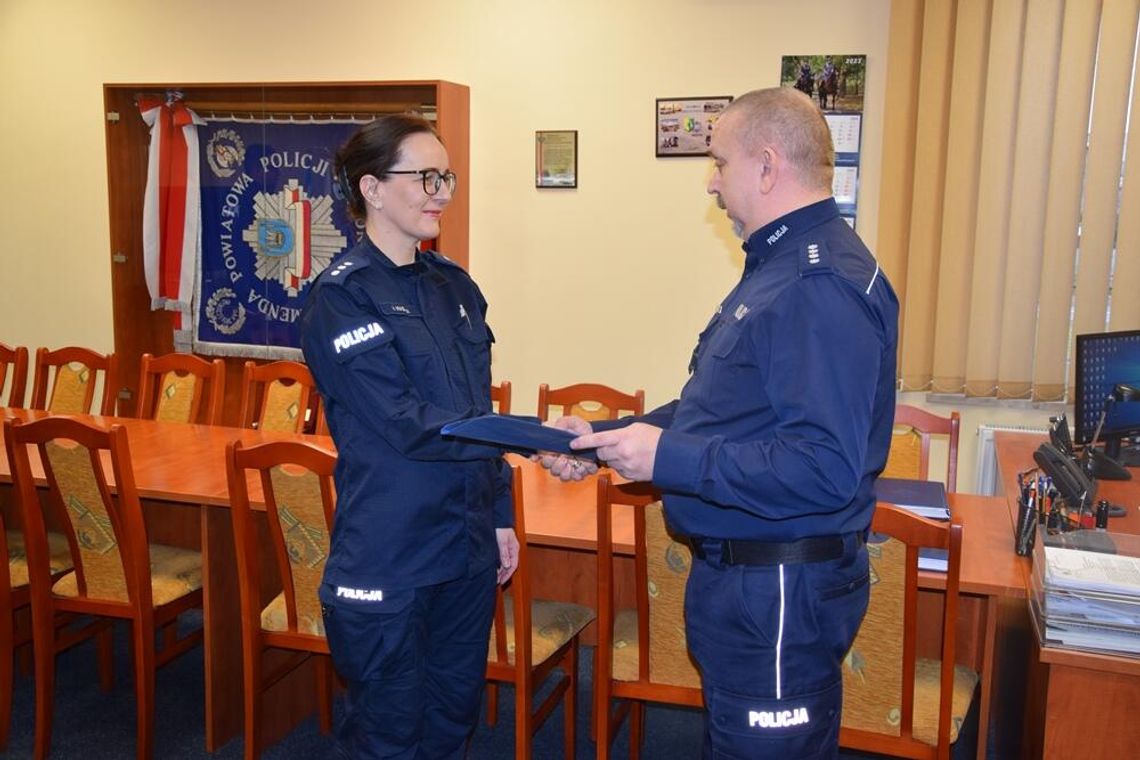 LEGIONOWO. Nowy naczelnik wydziału dochodzeniowo-śledczego
