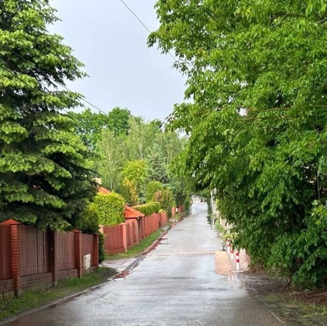 LEGIONOWO.Odwodnienie na Wspólnej – działa!!!