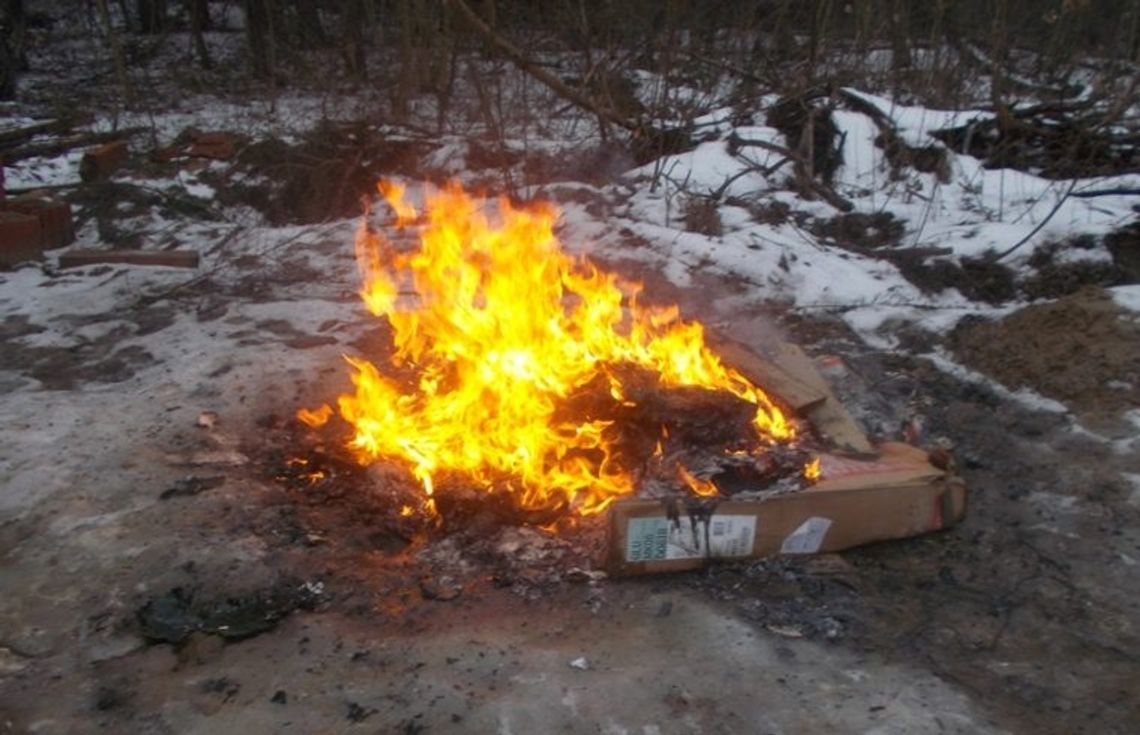 LEGIONOWO. Palił śmieci - dostał mandat 500 zł LEGIONOWO. Palił śmieci - dostał mandat 500 zł