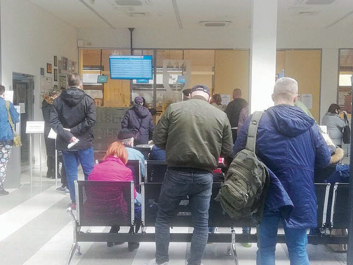 LEGIONOWO. PASZPORTY poza kolejnością?