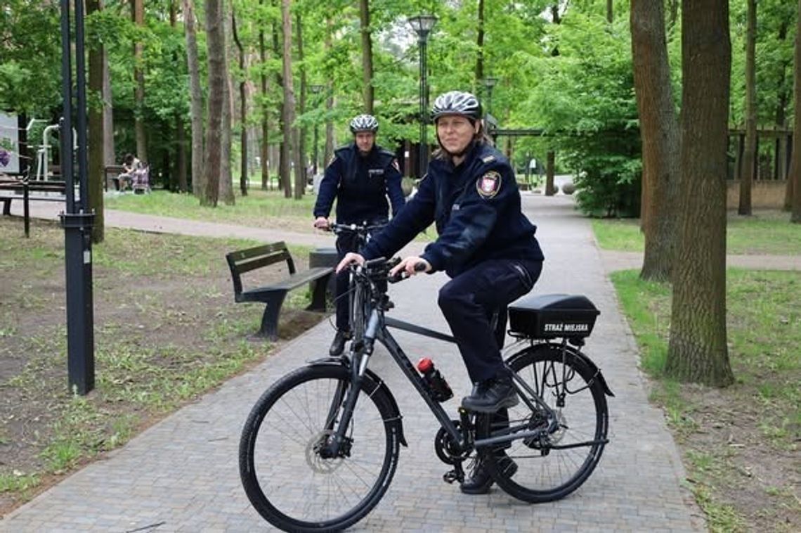 LEGIONOWO. Patrole rowerowe na ulicach Legionowa