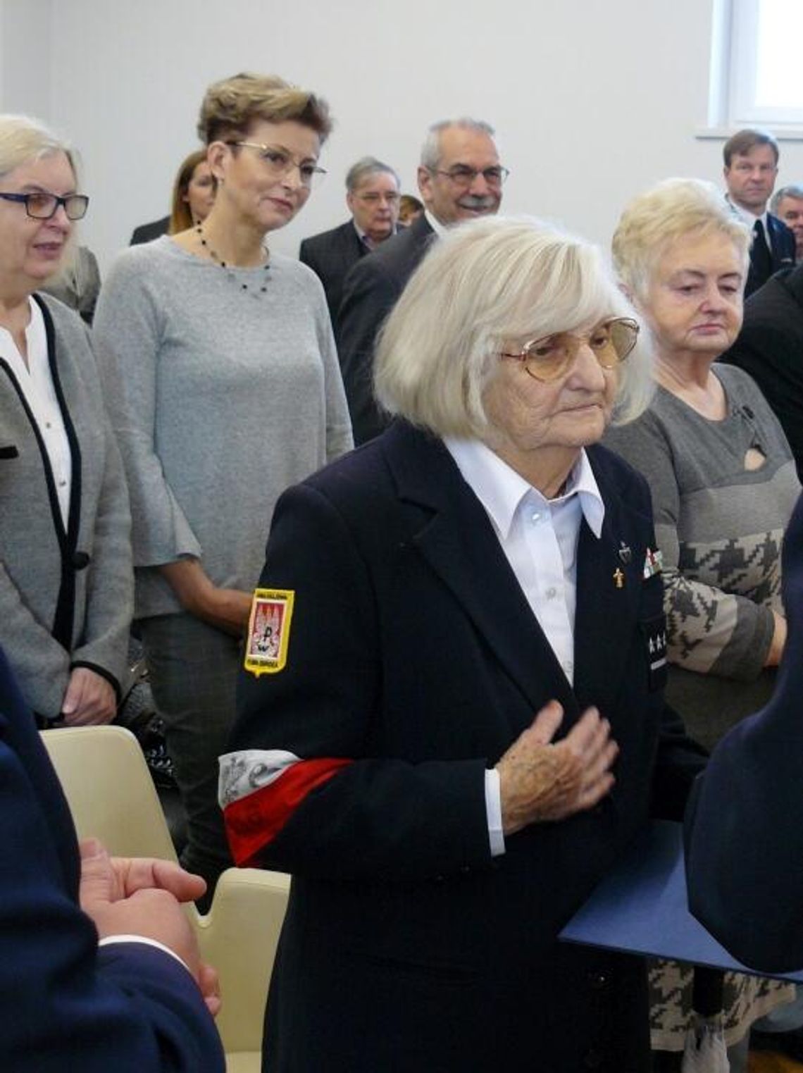LEGIONOWO. Piękna uroczystość i wzniosłe słowa - Wyróżnienie dla Bronisławy Romanowskiej-Mazur