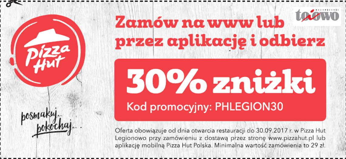 LEGIONOWO. Pizza Hut nareszcie w Legionowie