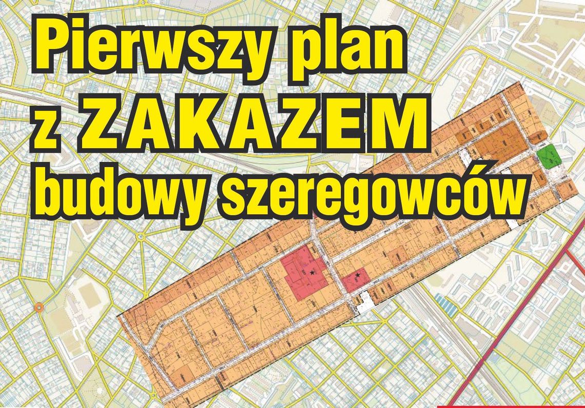 LEGIONOWO. Plan przestrzenny dla Bukowca A: Zakaz budowy szeregowców – pierwszy taki plan
