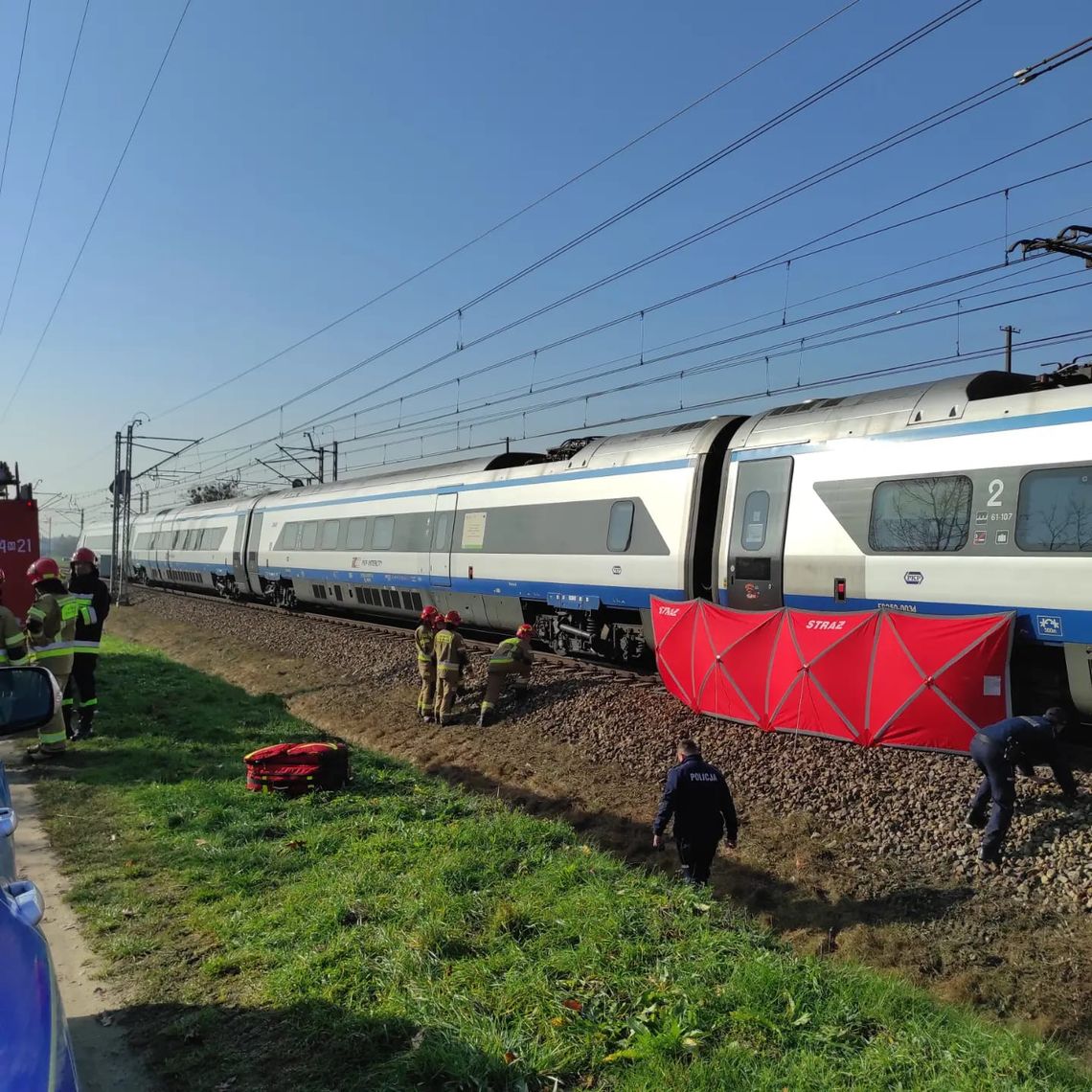LEGIONOWO/POMIECHÓWEK. Pendolino potrąciło kobietę