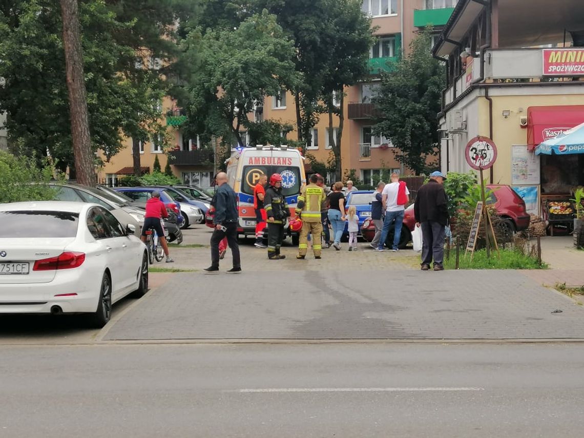 LEGIONOWO. Potrącenie na parkingu przy Jagiellońskiej