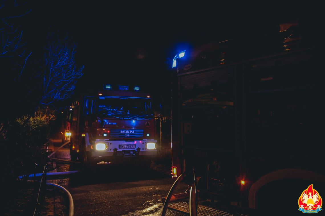 LEGIONOWO. Pożar na Zegrzyńskiej LEGIONOWO. Pożar na Zegrzyńskiej