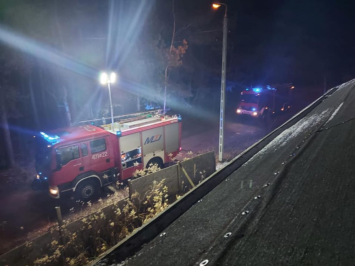 LEGIONOWO. Pożar pustostanu przy Jasnej LEGIONOWO. Pożar pustostanu przy Jasnej