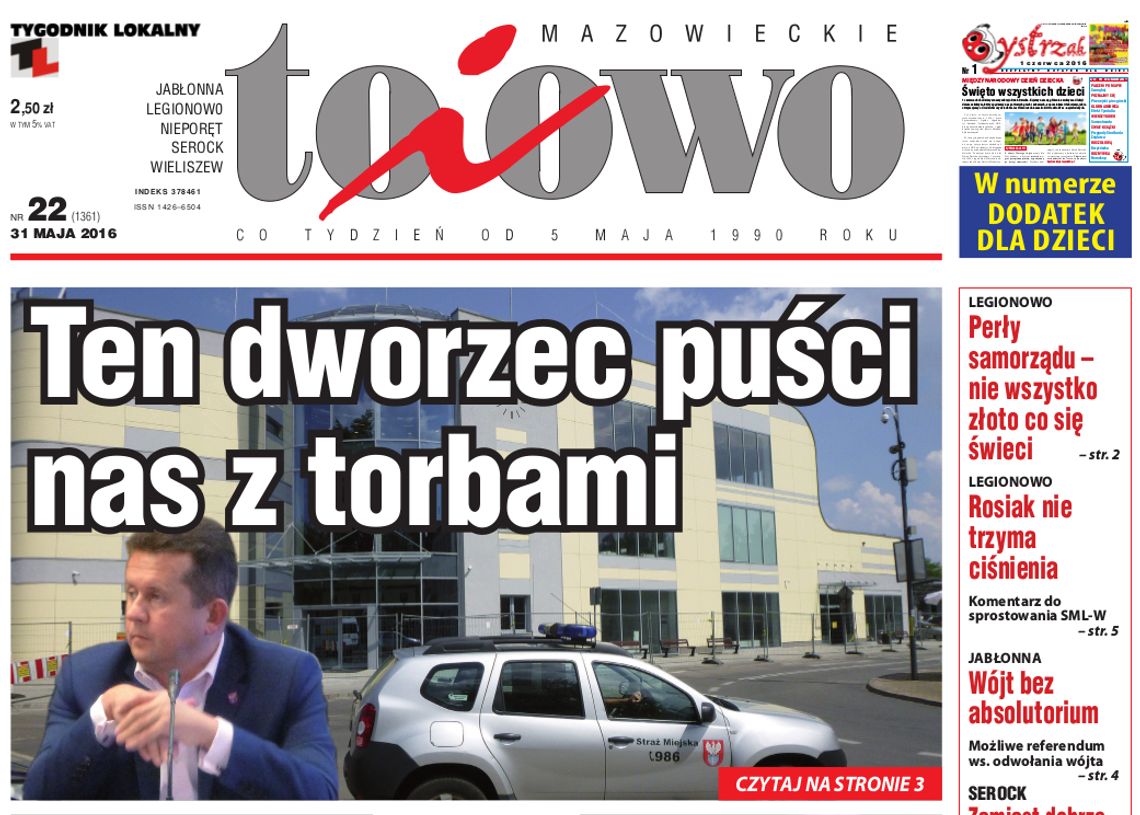 LEGIONOWO. Prawda o Centrum Komunikacyjnym
