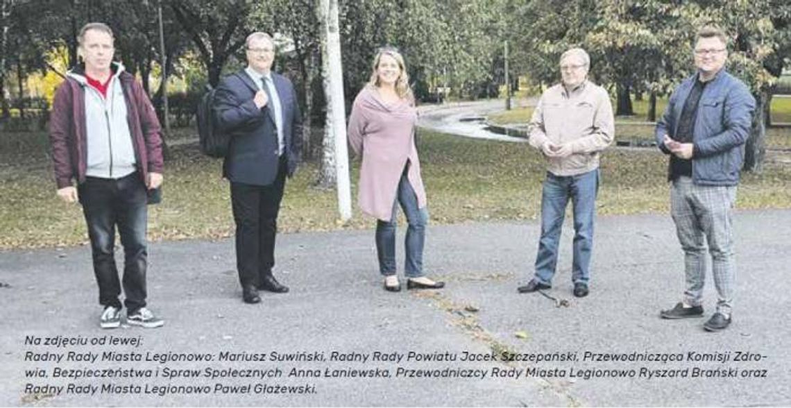LEGIONOWO. Prezydencki desant na osiedle Piaski