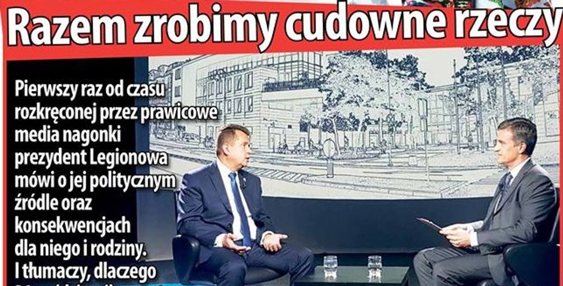 LEGIONOWO. Problemy psychiczne prezydenta powodem jego seksistowskiego występu