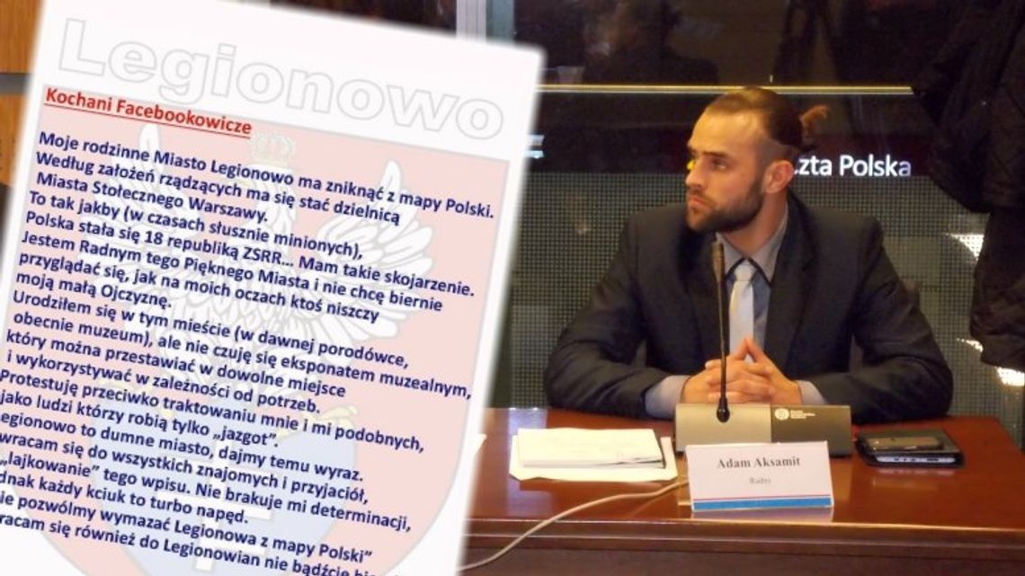 LEGIONOWO. Radny od Smogorzewskiego napisał list o niepodległości Legionowa, a w nim… same bzdury LEGIONOWO. Radny od Smogorzewskiego napisał list o niepodległości Legionowa, a w nim… same bzdury