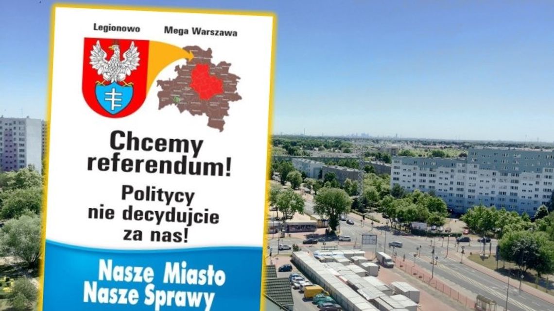 LEGIONOWO. Referendum w sprawie przyłączenia Legionowa do Warszawy