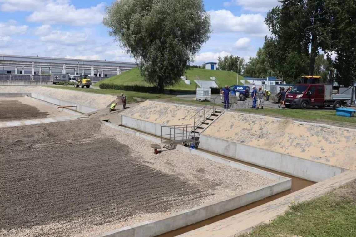 LEGIONOWO. Remont Stacji Uzdatniania Wody na Łajskach