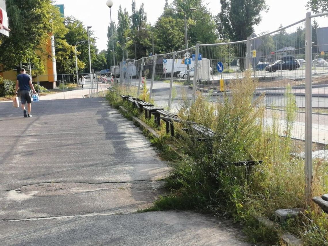 LEGIONOWO. Resztki ławek „szukają” właściciela LEGIONOWO. Resztki ławek „szukają” właściciela
