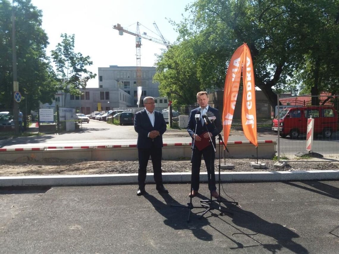 LEGIONOWO. "Robimy coś co jest niemożliwe dla poprzedników" - konferencja prasowa Ministrów Infrastruktury i Obrony Narodowej