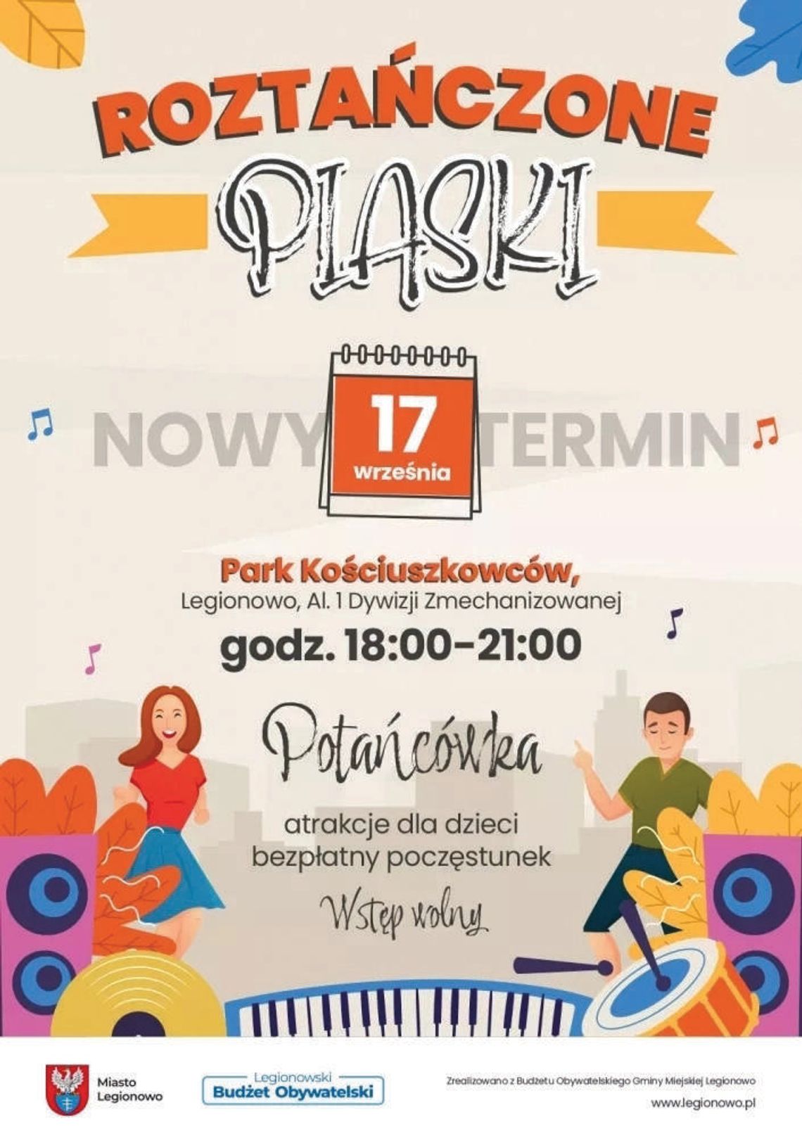 LEGIONOWO. „Roztańczone Piaski” jeszcze raz