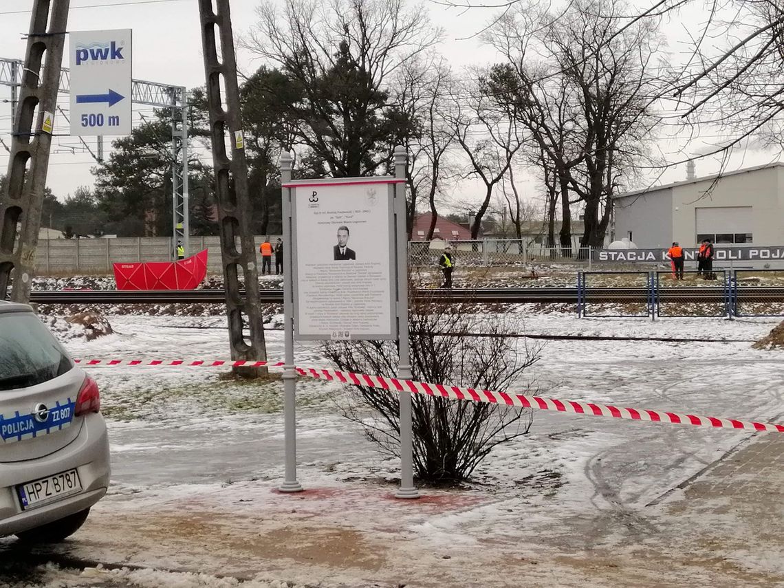 LEGIONOWO. Śmierć na torach - śmiertelne potrącenie na Kozłówce LEGIONOWO. Śmierć na torach - śmiertelne potrącenie na Kozłówce