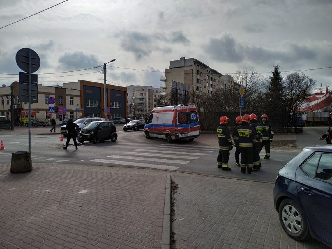 LEGIONOWO. Stłuczka na Słowackiego