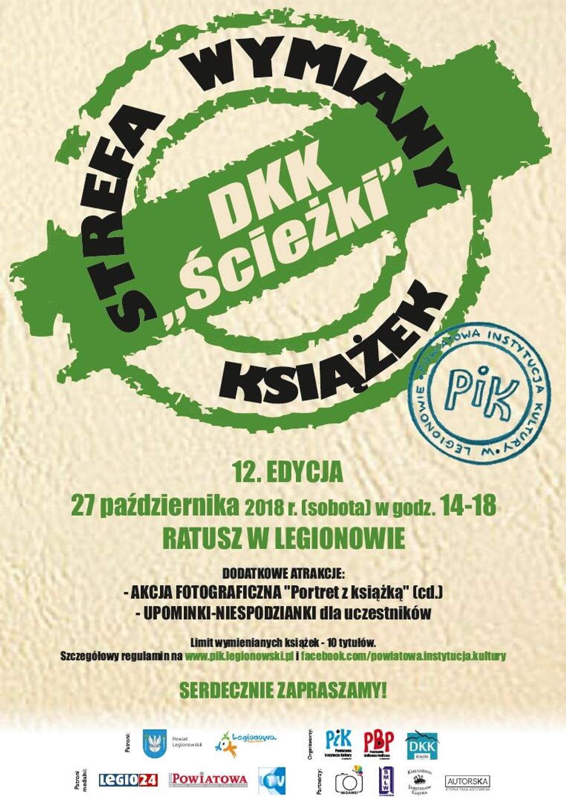 LEGIONOWO. Strefa Wymiany Książek! w legionowskim Ratuszu