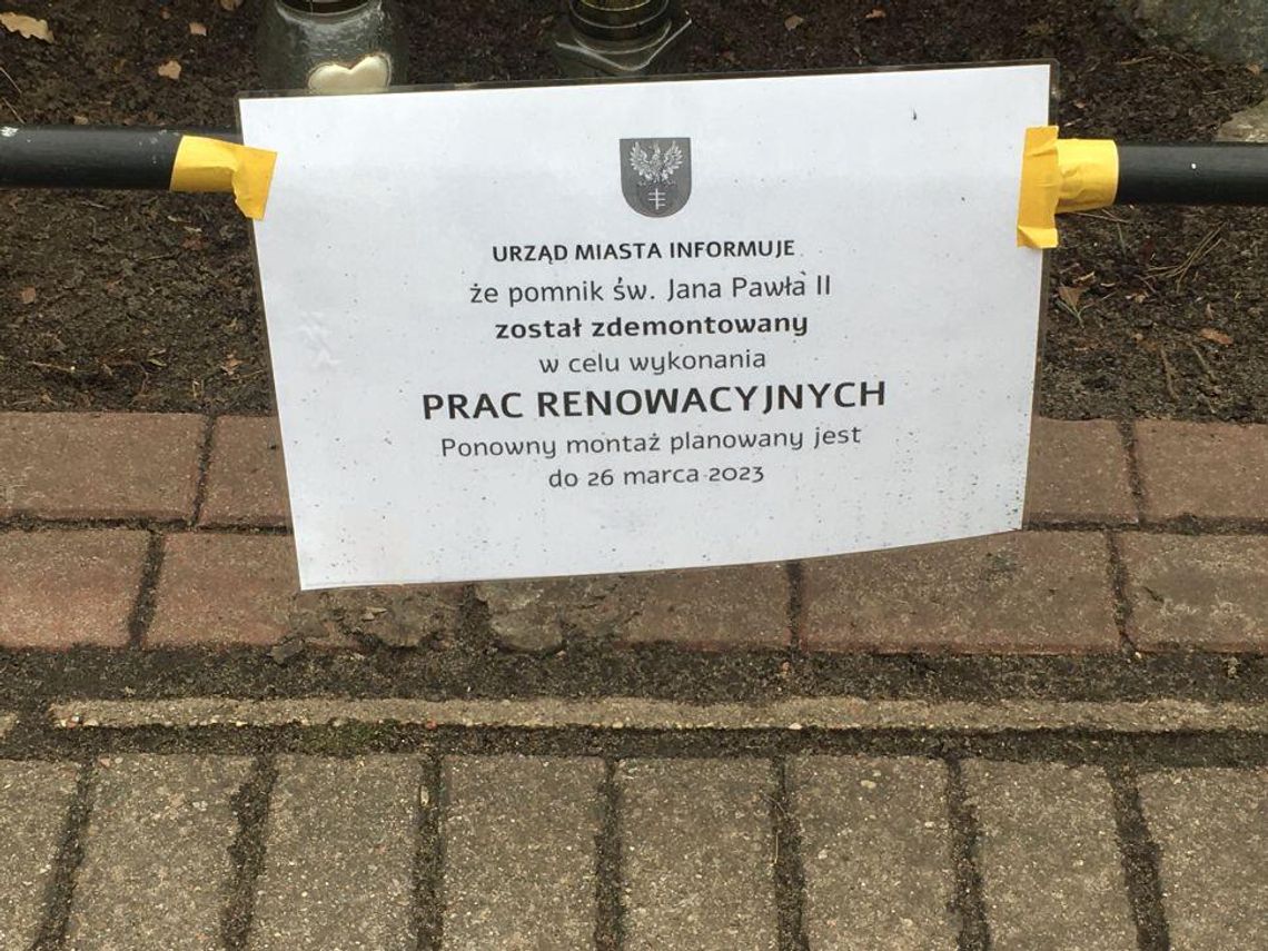 LEGIONOWO. "Ukradli nam papieża" i nic nie powiedzieli [AKTUALIZACJA]