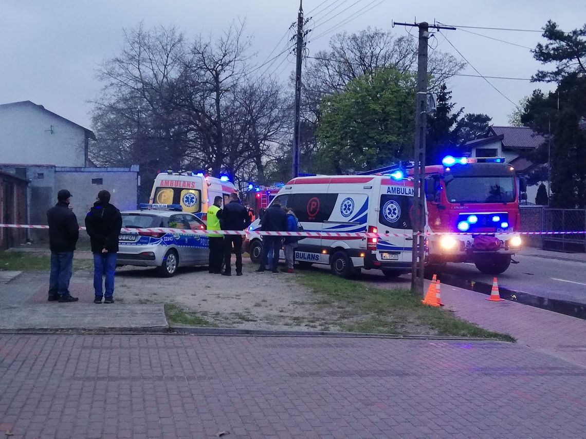 LEGIONOWO. Wybuch w garażu na Krasińskiego. Jedna osoba nie żyje